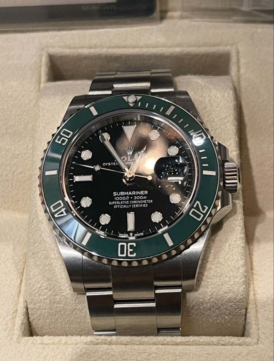 ROLEX SUBMARINER ロレックス サブマリーナ グリーンベゼル 126610LV サブマリーナ ロレックス ステンレススチール 腕時計拍卖