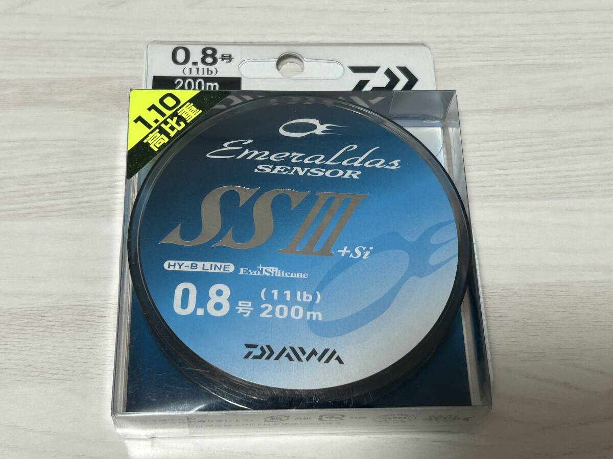 a ■■ 新品 ダイワ エメラルダスセンサー SSIII+Si 0.8号(11lb) 200m Emeraldas Sensor Daiwa ■■ H3/05拍卖