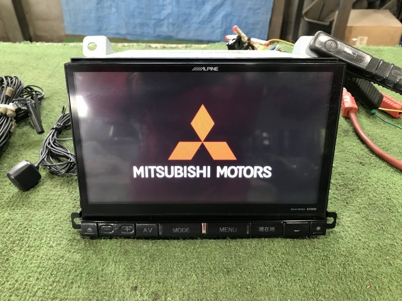 CV1W/CV2W/CV4W/CV5W デリカD5 中期 三菱純正 ナビ ALPINE アルパイン EX900 9インチ ジャンク拍卖