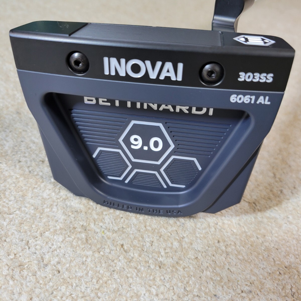 超美品★ ベティナルディ★ BETTINARDI★ INOVAI 9.0★ パター★希少グリップ付き★未使用に近い拍卖