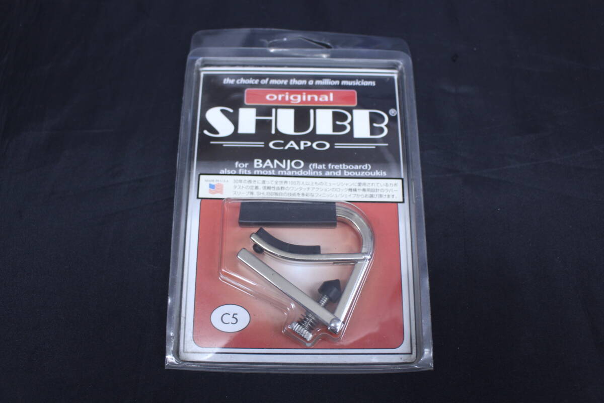 【長期保管品】SHUBB (シャブ) / C5 バンジョー・マンドリン用カポタスト拍卖