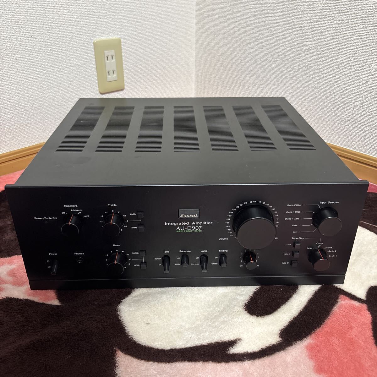 SANSUI AU-D907 山水 プリメインアンプ ジャンク拍卖