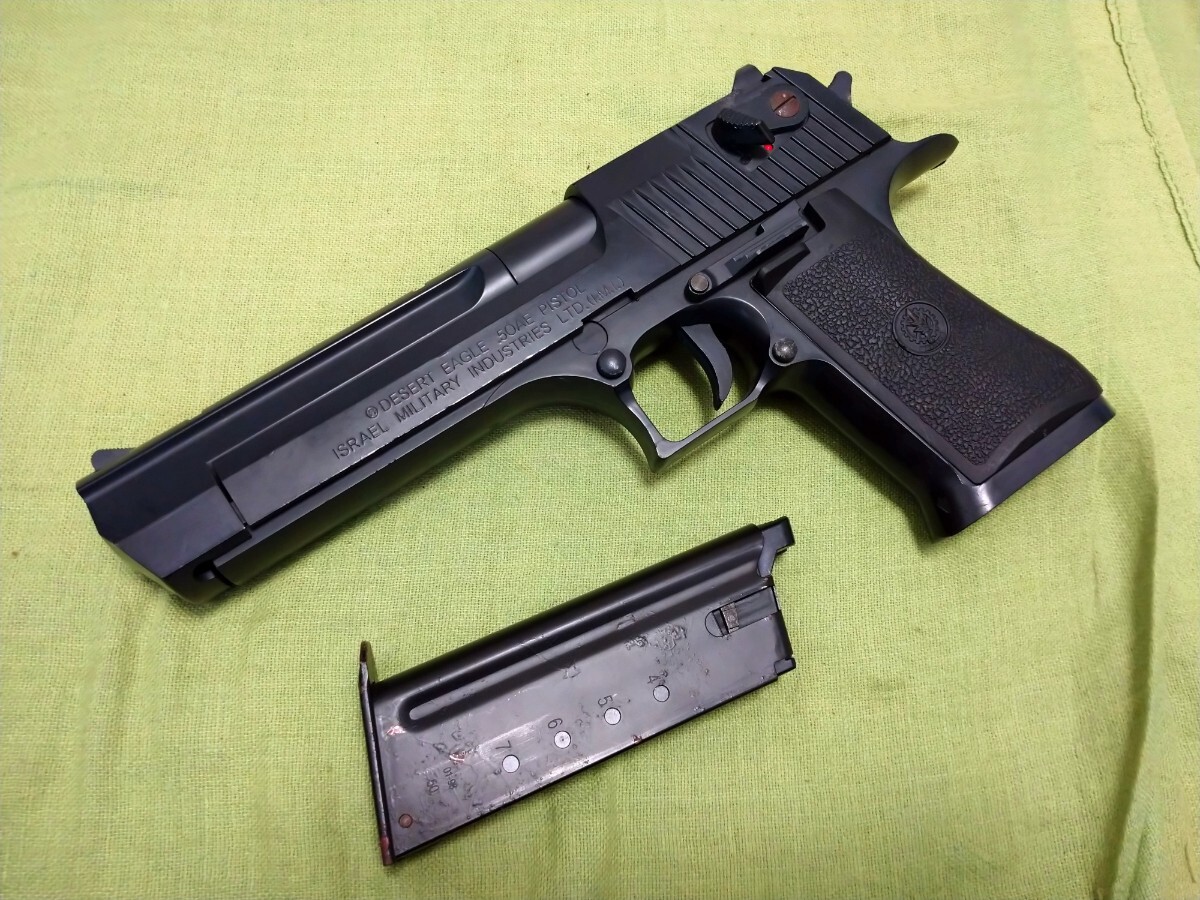 セキトー SⅡS デザートイーグル 50AE エアガン エアコッキング リアルサイズ ガスブロレベルの重さ 希少レア DESERT EAGLE拍卖