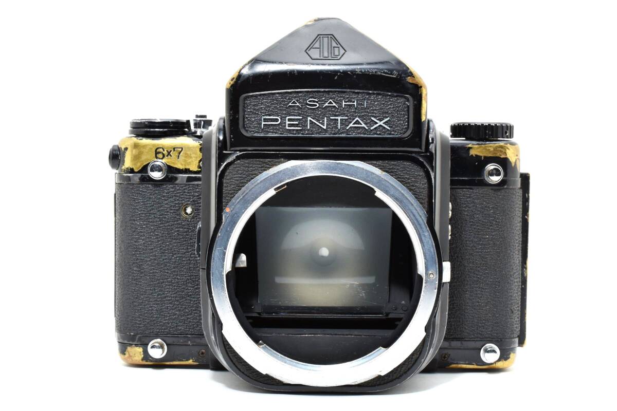 いぶし銀級 Pentax 6x7 ミラーアップ 中判フィルムカメラ 簡易確認済み TK032 現状品拍卖