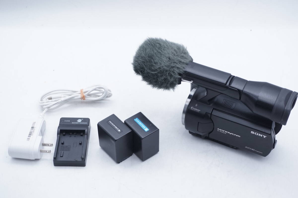 SONY ソニー NEX-VG30 レンズ交換式 ビデオカメラ ☆ 大バッテリー( NP-FV100 互換 2個付) ハンディカム E-Mount拍卖