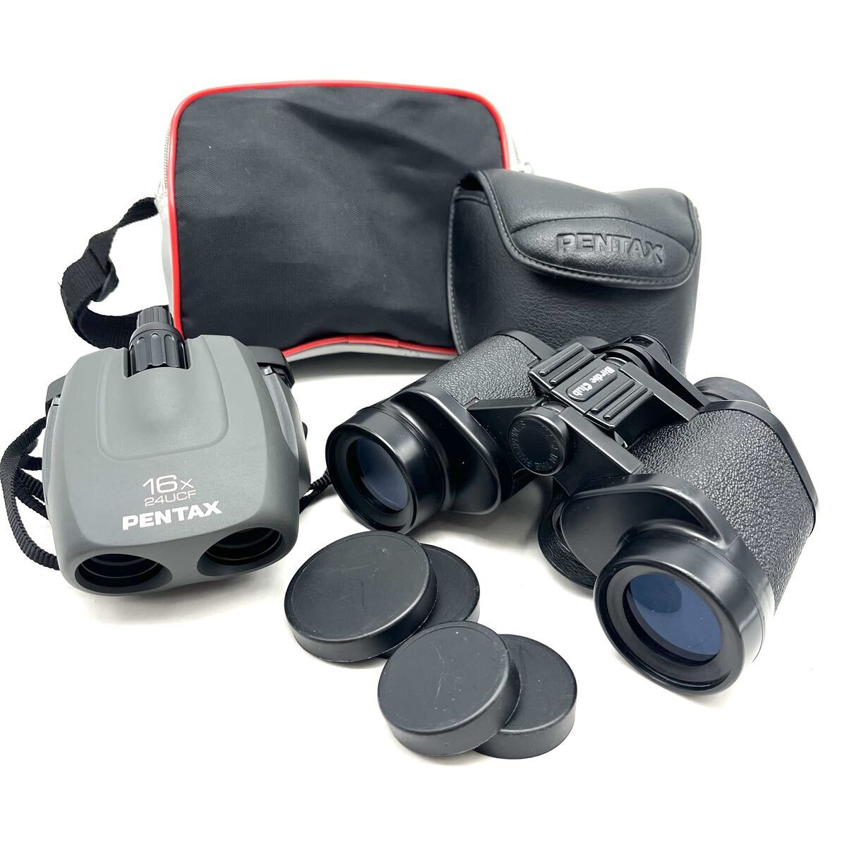 FN19205M Birdie Club バーディークラブ PENTAX ペンタックス 双眼鏡 2点セット拍卖