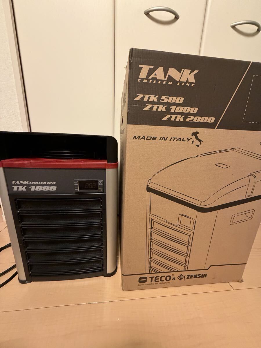 26年OH済】 ゼンスイ ZTK-1000 TECO ZENSUI 水槽 クーラー アクアリウム 熱帯魚 生簀拍卖