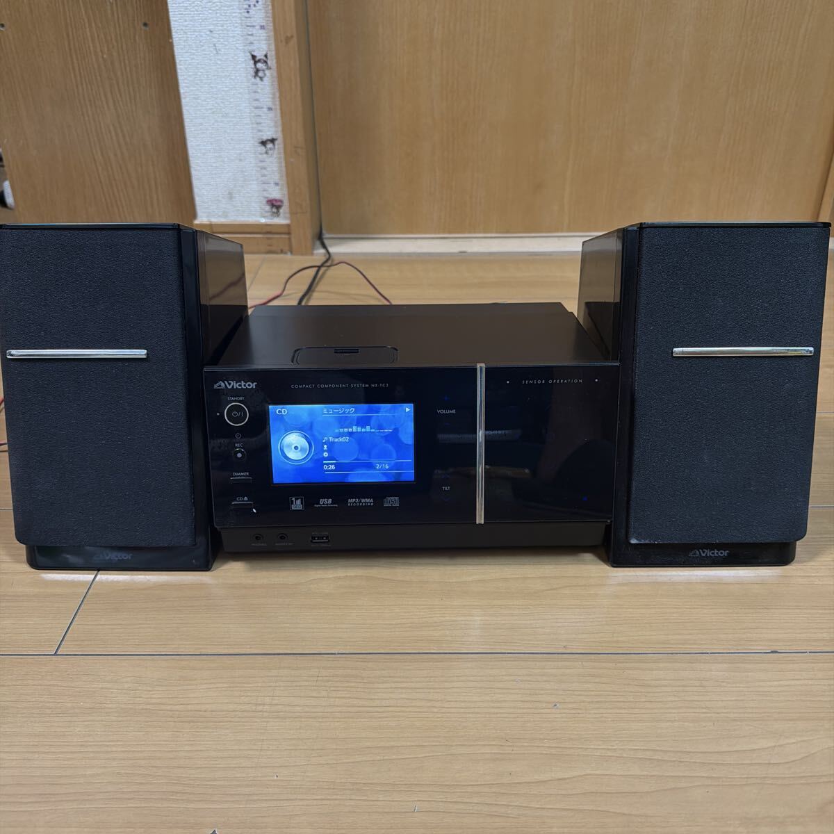 VICTOR JVC ビクター CDレシーバー コンポ CA- NXTC3-B拍卖