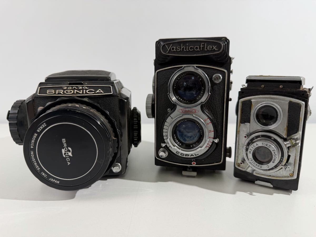 【5/128EL】ZENZA BRONICA ブロニカ Yashicaflex 二眼レフ カメラ ジャンク拍卖