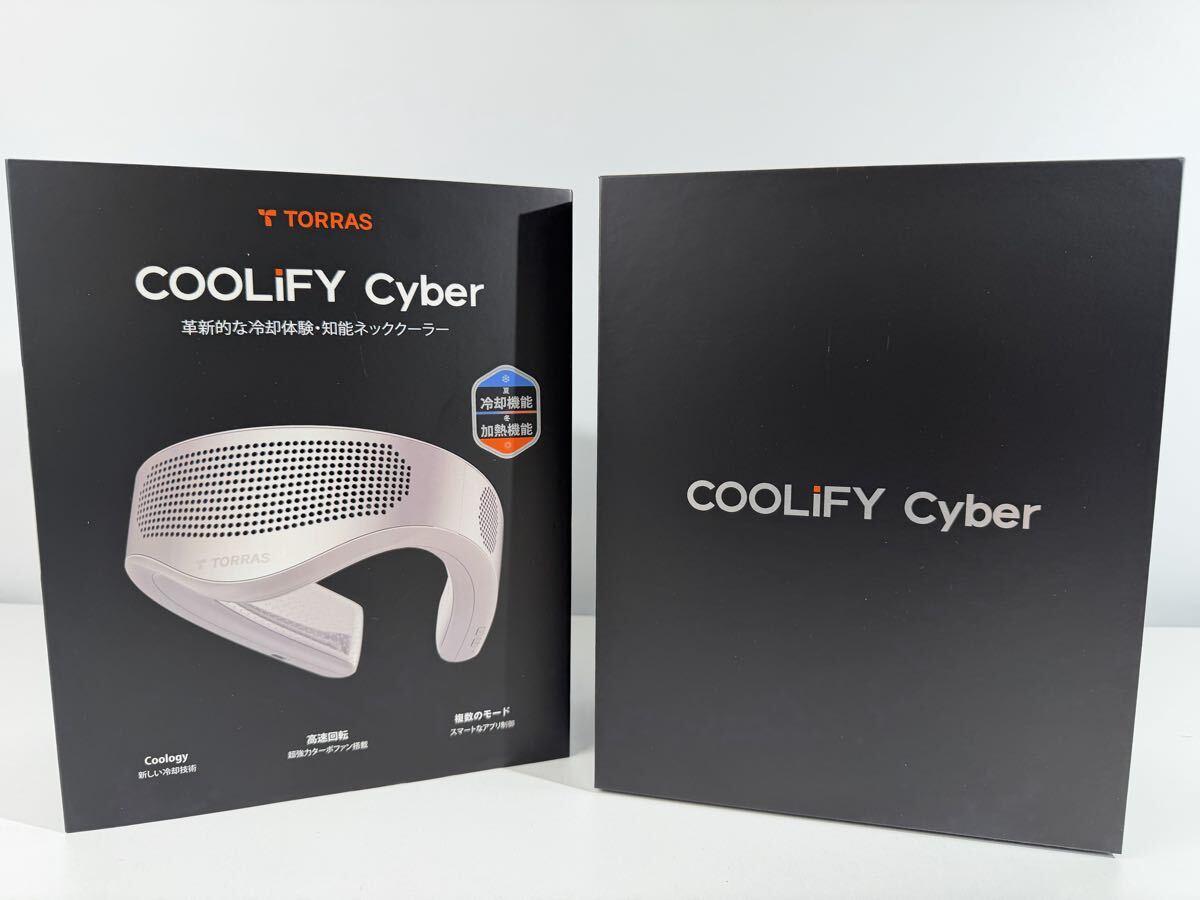 【5/164EL】 TORRAS トラス COOLIFY Cyber ネッククーラー 冷却機能 加熱機能 FG6A 動作未確認拍卖