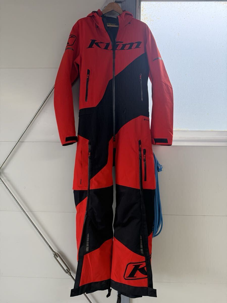 【美品】【送料無料】Klim クライム SCOUT ONE-PIECE(FIERY RED-BLACK) メンズ サイズ L スノーモービル 3266-000 ツナギ ワンピース拍卖