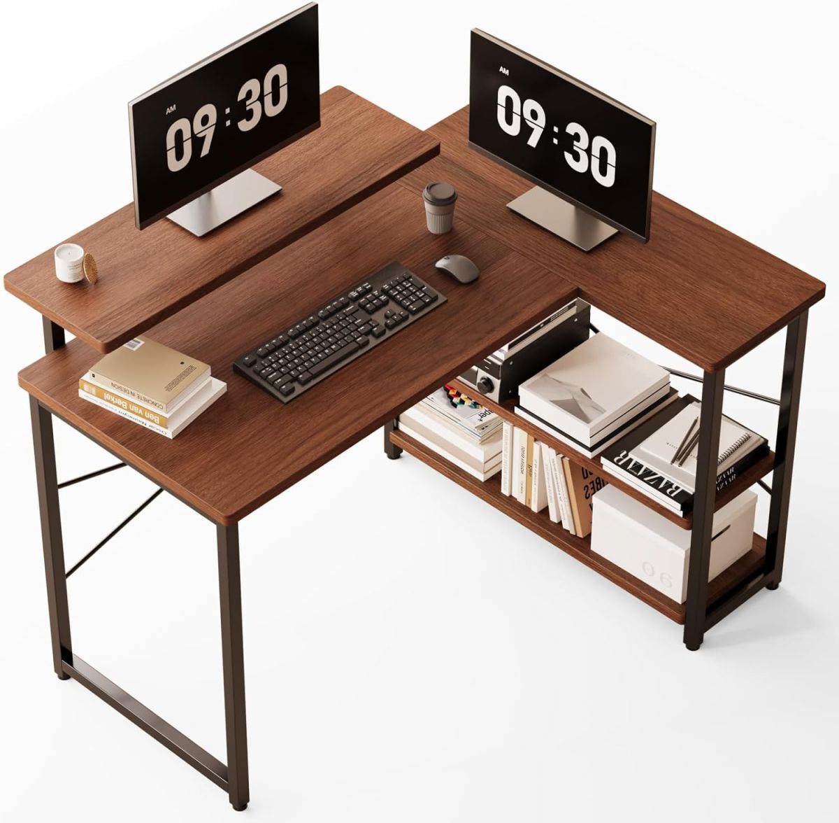 ☆新品☆Merytes パソコンデスク 学習机 勉強机 computer desk ゲーミングデスクワークデスク拍卖