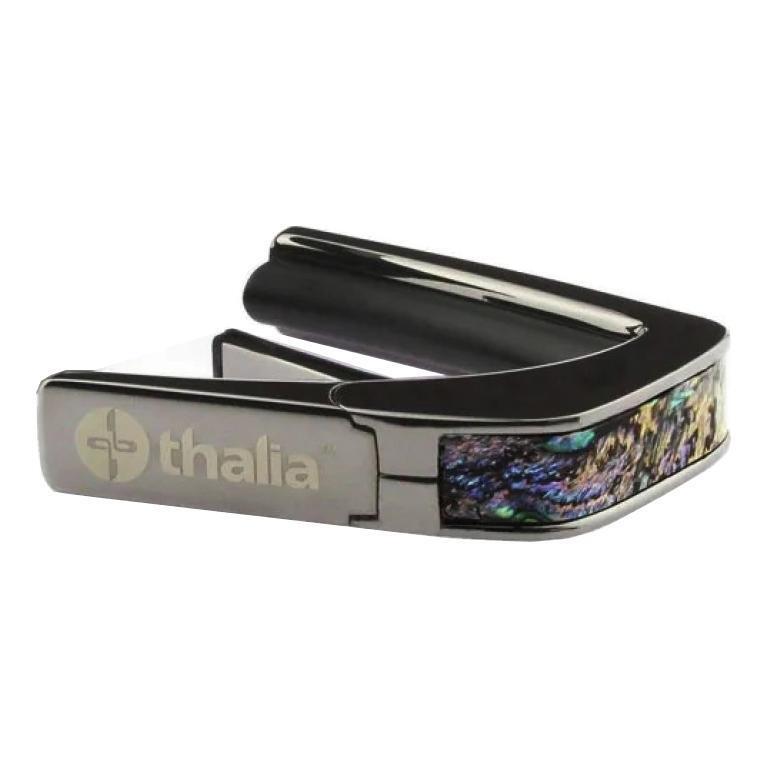 Thalia Capos BC-PAUA HEART タリア カポ PAUA HEART/Black Chrome Exotic Shellシリーズ ギター用 カポタスト拍卖