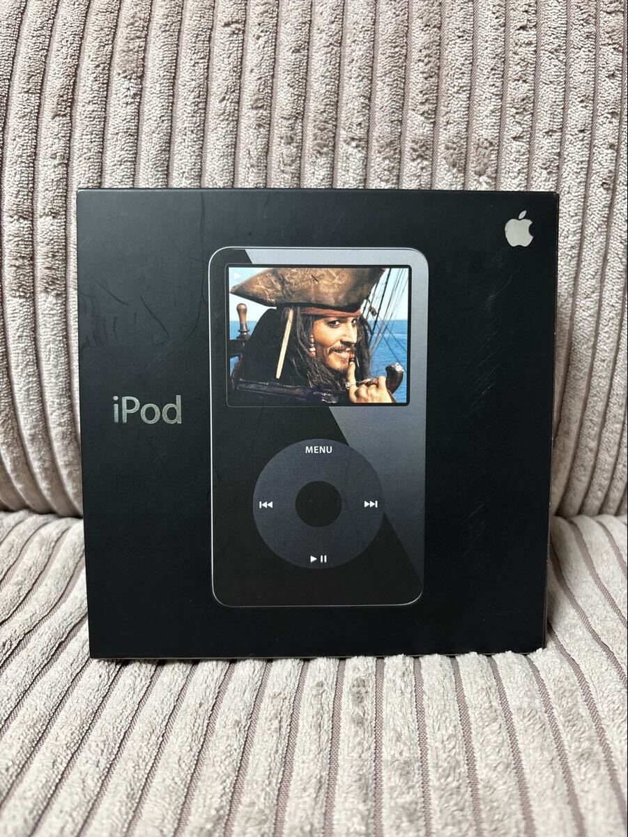 1円〜 未使用 Apple iPod 80GB ブラック MA450J/A iPod with video 5.5世代 classic アップル アイポッド クラシック 超希少未使用品拍卖