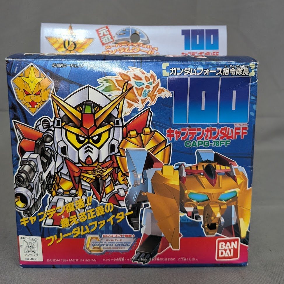 未組立品 キャプテンガンダムFF BANDAI バンダイ CAPG-78FF ガンダムフォース指令隊長 プラモデル 送料無料!拍卖