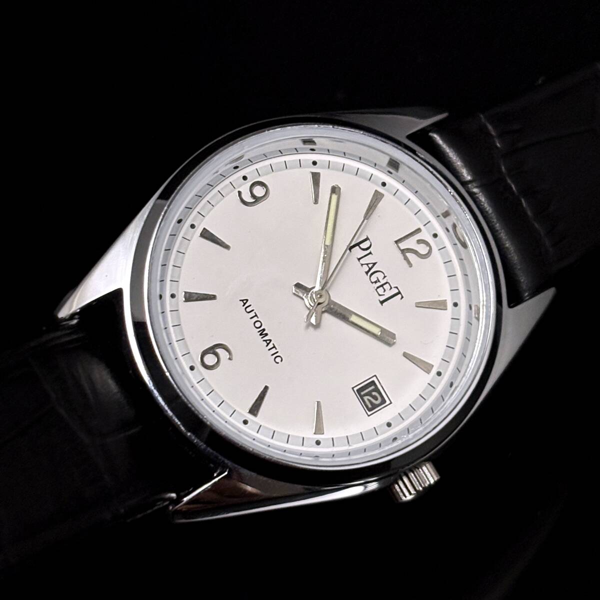 【ピアジェ PIAGET】アンティーク時計 クラシック ホワイト白 ヴィンテージ メンズ レディース 限定 ポロ リング ダイヤモンド拍卖