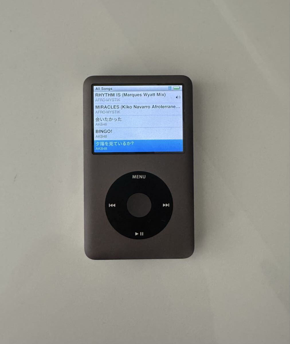 Apple iPod Classic 160GB A1238 第7世代 MC297J/A A1238 アップル #111拍卖