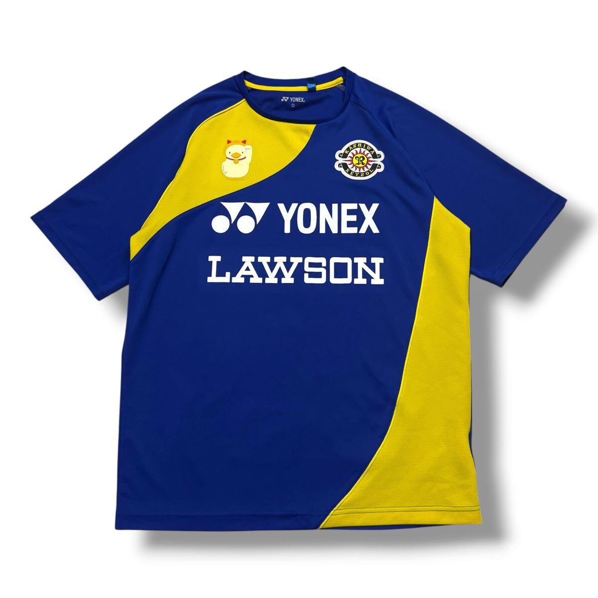 (SK0521) YONEX ヨネックス 柏レイソル 半袖Tシャツ サッカー プラクティスシャツ Jリーグ ブルー O拍卖