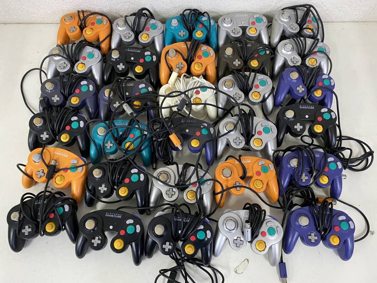 ゲームキューブ GC コントローラー 約30個 動作未確認 ジャンク まとめ売り Nintendo ニンテンドー【y3-225/0/0】拍卖