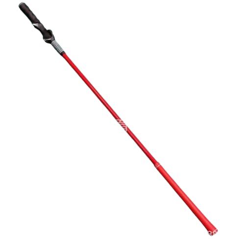 スイングトレーナー 2way グリップ矯正&素振り レッド, ブル-、イエロ-、グリ-ン、100cm ゴルフ 練習 器具 練習用品 no.17拍卖