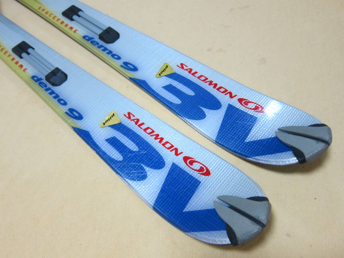 ★ サロモン ★ SALOMON ★ DEMO 9 ★ 3V PILOT ★ 165cm ★ S912 ★ カービングスキー ★ 中古 ★ 良品 ★拍卖