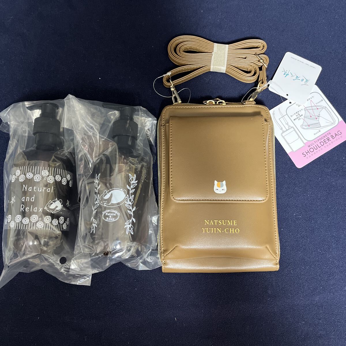 未使用新品 夏目友人帳 ミニショルダーバッグ 一番くじ グッズ まとめ売り拍卖