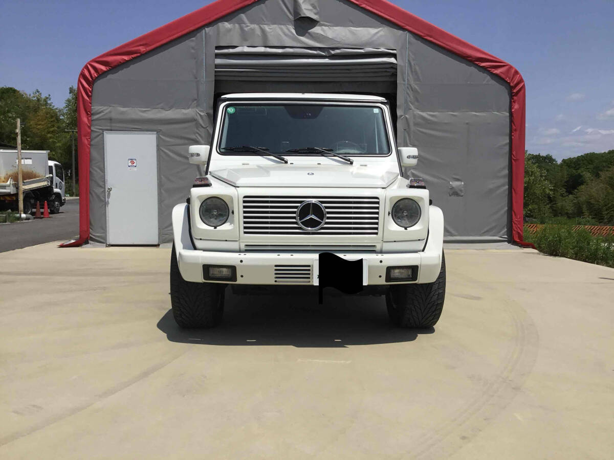 G55AMG メルセデスベンツ Gクラス ゲレンデ W463 旧車 内外装極上 ガレージ保管 グリルガード 天井張り替え済み拍卖