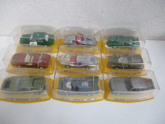 PILEN ミニカー 9台セット スペイン製 ダブりなし 未使用品 激安1円スタート拍卖