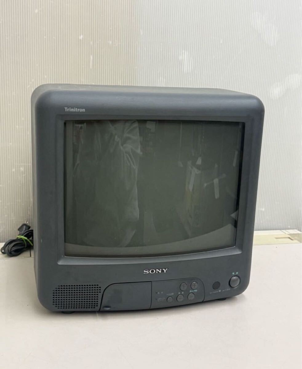 DBM0/1 ブラウン管テレビ SONY ソニー トリニトロンカラーテレビ KV-14GP2 レトロ家電 レトロゲームスーファミ ジャンク拍卖