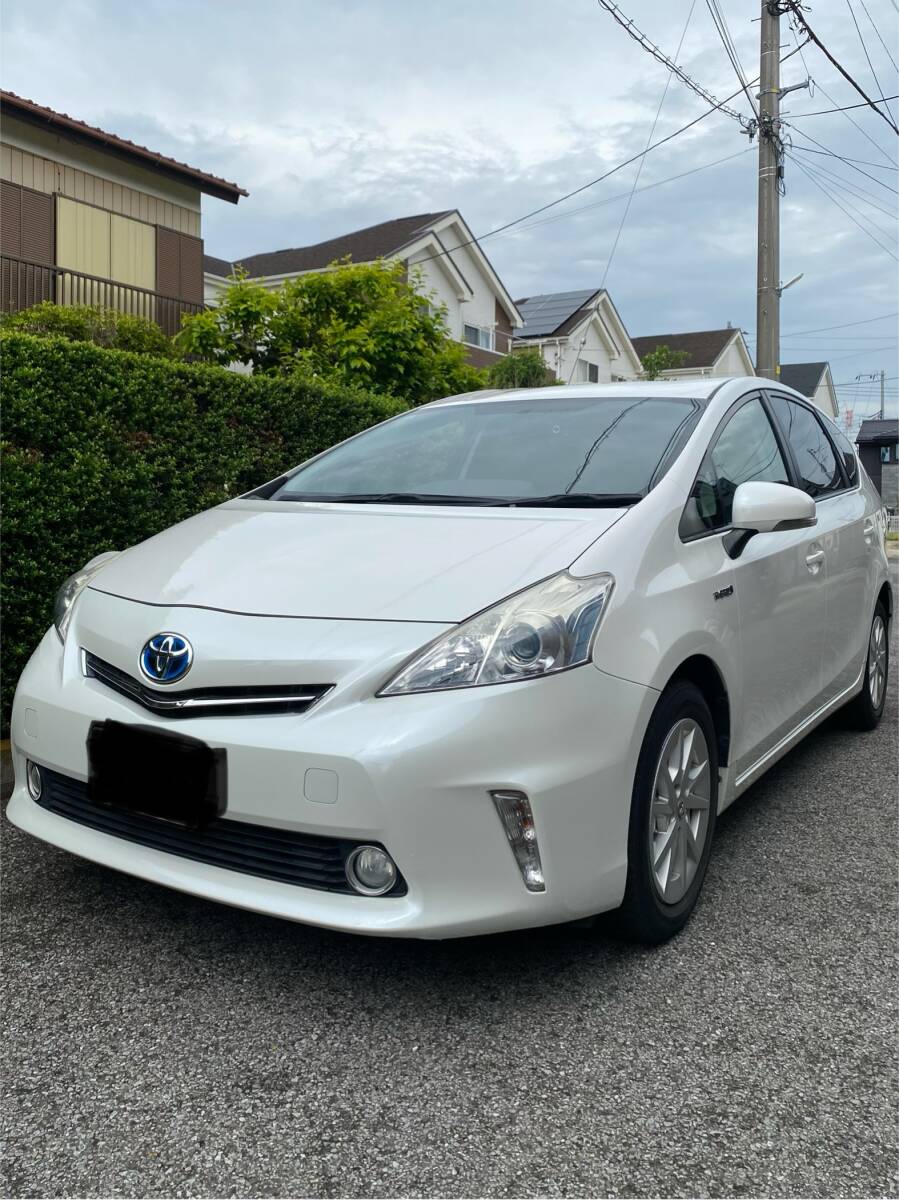 千葉県から 車検付き プリウスα ナビ TV バックカメラ BT ETC拍卖