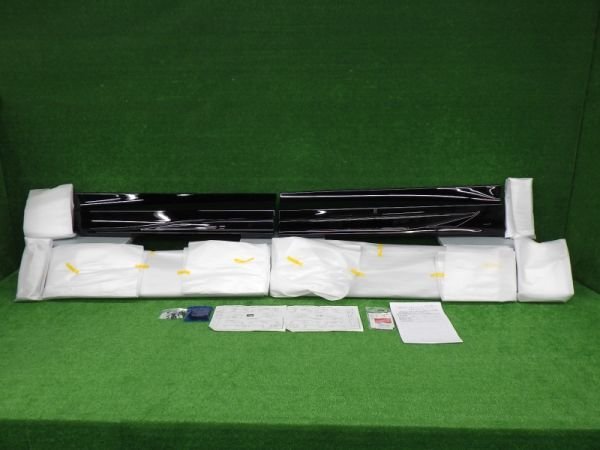 164411 TRD アルファード/ヴェルファイア 40系 サイドスカート 202 ブラック AGH40/AGH45/AAHH40 ALPHARD/VELLFIRE拍卖