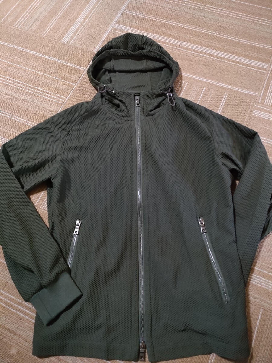 サイズ:48 美品 EPOCA UOMO(エポカ ウォモ) カールマイヤージャージフーデッドブルゾン パーカー拍卖