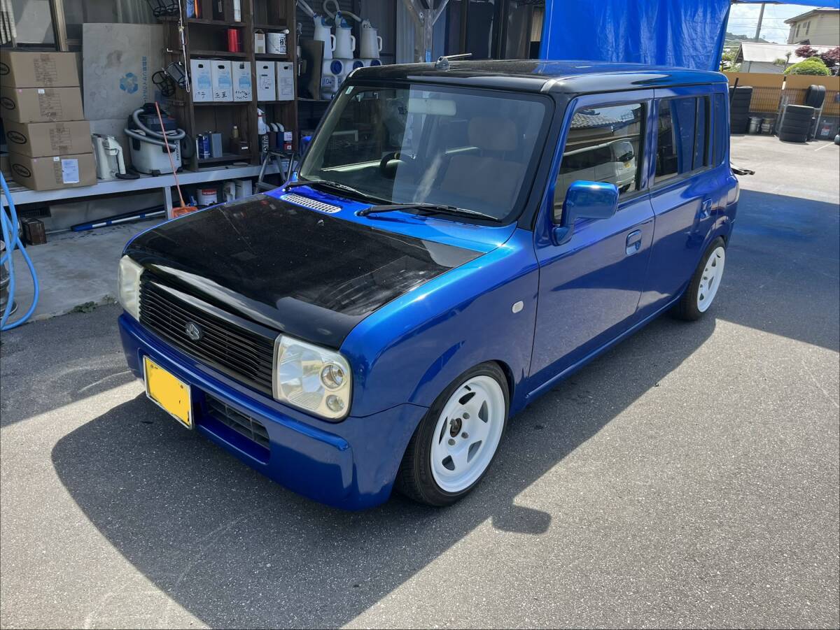 ラパン HE21S 全塗装 カスタム 車検付き スズキ 軽自動車 拍卖