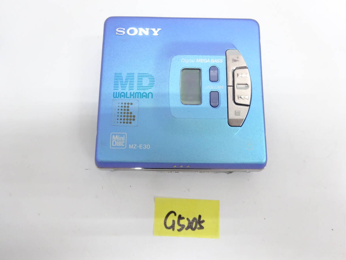 SONY MZ-E30 MDレコーダー ウォークマン 通電OK、ジャンク G5205拍卖