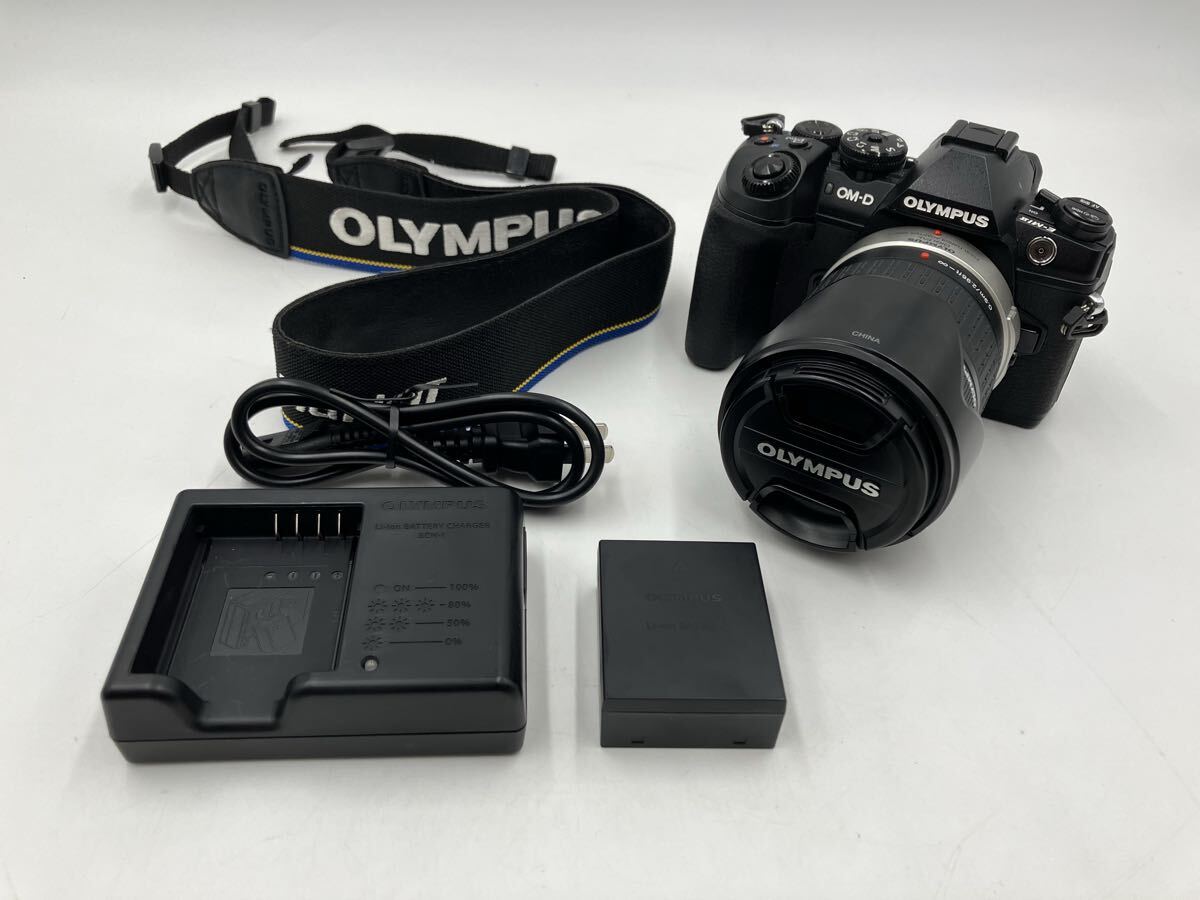 △ OLYMPUS オリンパス OM-D E-M1 Mark II ボディ ミラーレス一眼カメラ ZUIKO DIGITAL 40-150mm F4-5.6 通電のみ確認済み拍卖