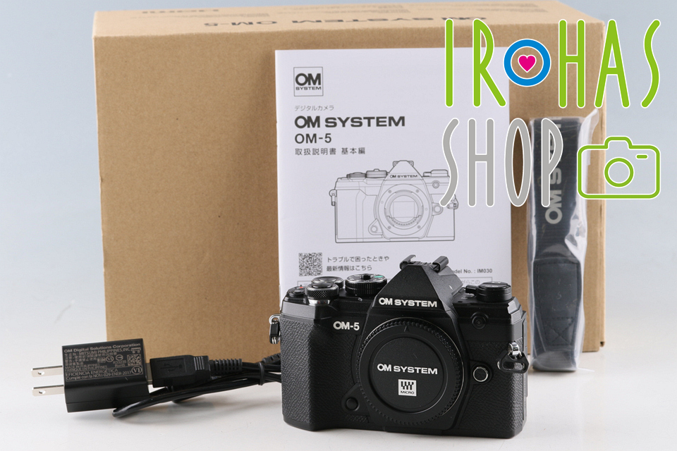 Olympus OM System OM-5 Mirrorless Digital Camera With Box #63636L7拍卖