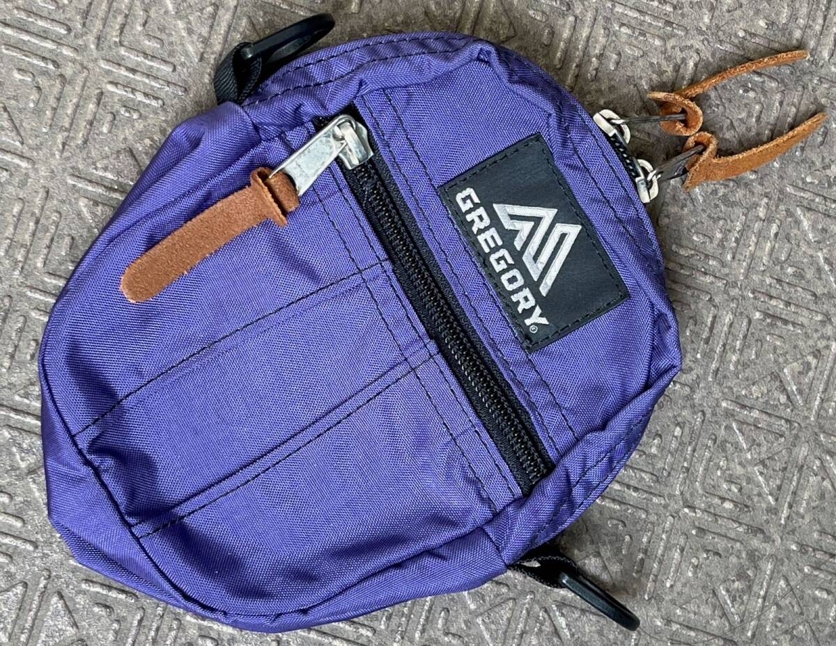 グレゴリー GREGORY パープル サイズS ポーチ 小物入れ 注)ストラップはありません。 拍卖
