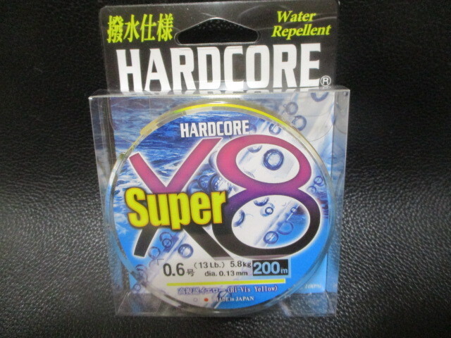 63 デュエル スーパーX8・イエロー 0.6号200m巻新品使用!拍卖