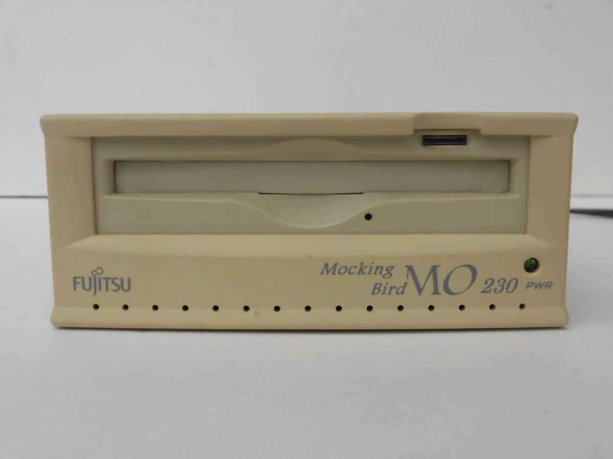 FUJITSU SCSI外付け 230MB MOドライブ MockingBird SMB-230WF 動作確認済み拍卖