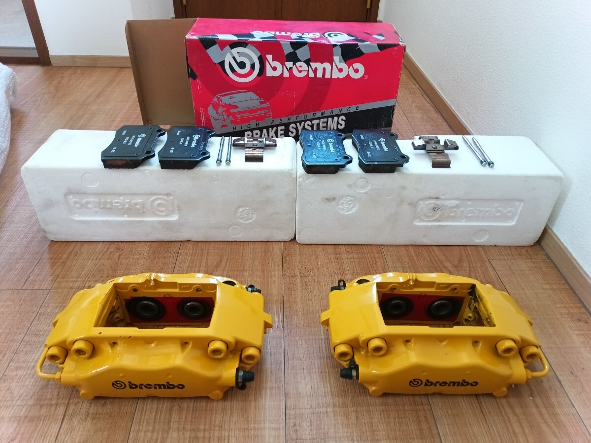 Brembo ブレンボ 4POT F360 ブレーキ キャリパー 左右セット リア用 美品拍卖