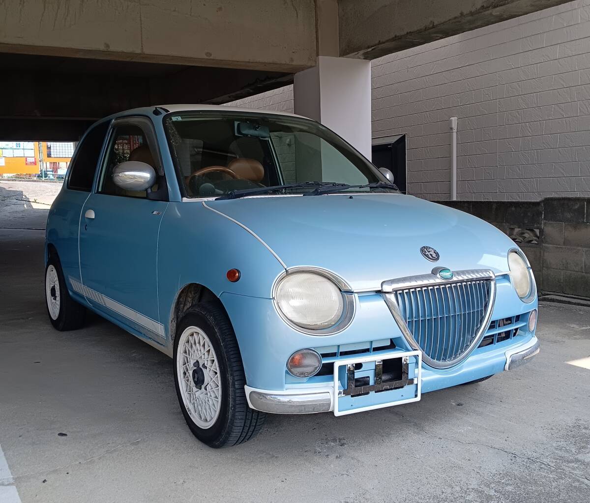 希少 ダイハツ 旧車 DAIHATSU オプティ 走行93400km OPTI L300S パルコ Parco クラシック classic レア 13 社外ホイール 純正タコメーター 拍卖