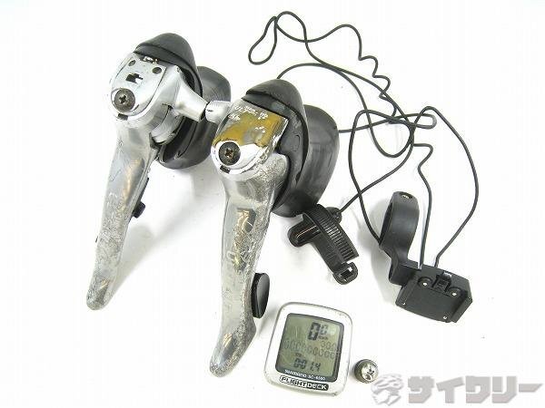 ▼シマノ▼STIレバー ULTEGRA ST-6500 2x9s SC-6500セット 【※欠品】▼松拍卖