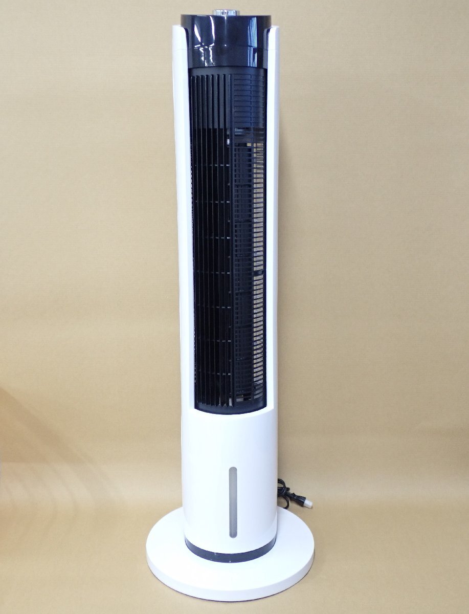●MT●【2025年製展示品 付属品完備】冷風扇 大風量 キャスター/リモコン付 左右首振り 風量5段階 F.CR-BW.G404(W)(き-13)拍卖