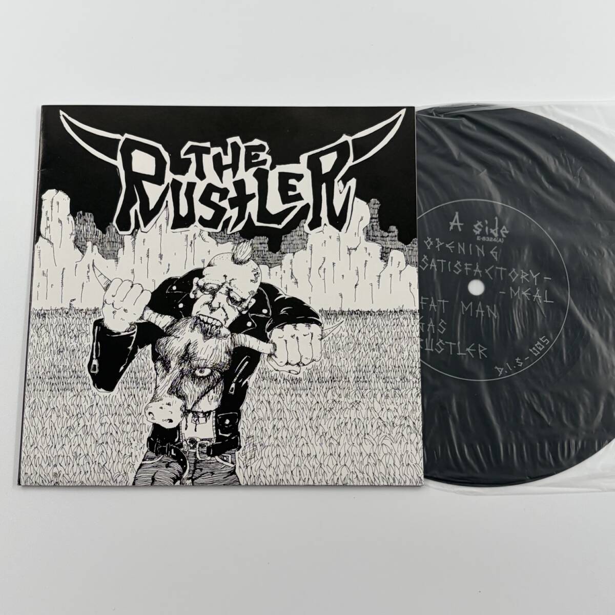 【オリジナル盤】RUSTLER / 1988年1STソノシート (DIS005) 7インチ/静岡ハードコア/PUNK/HARDCORE/ジャパコア拍卖