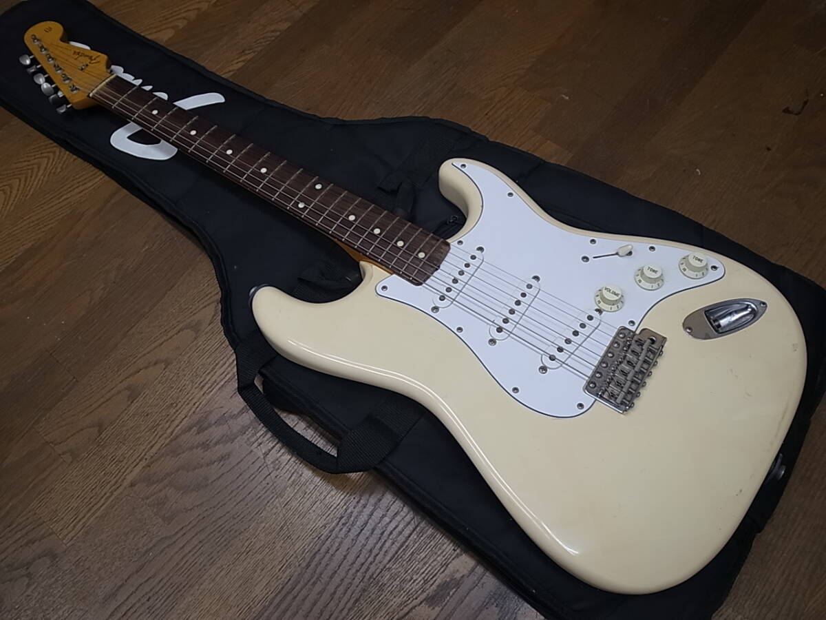2007-2010年FENDER ST62-USフェンダージャパンUSAピックアップVWHヴィンテージホワイト日本製Made in Japan拍卖