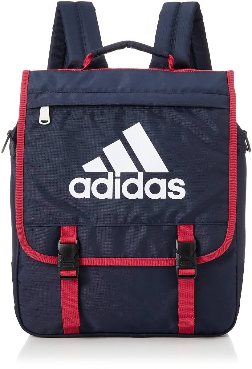 adidas リュックサック MODEL.NO.67533 A4サイズ収納可 ユニセックス 3WAY ショルダーベルト付き スクエア型拍卖
