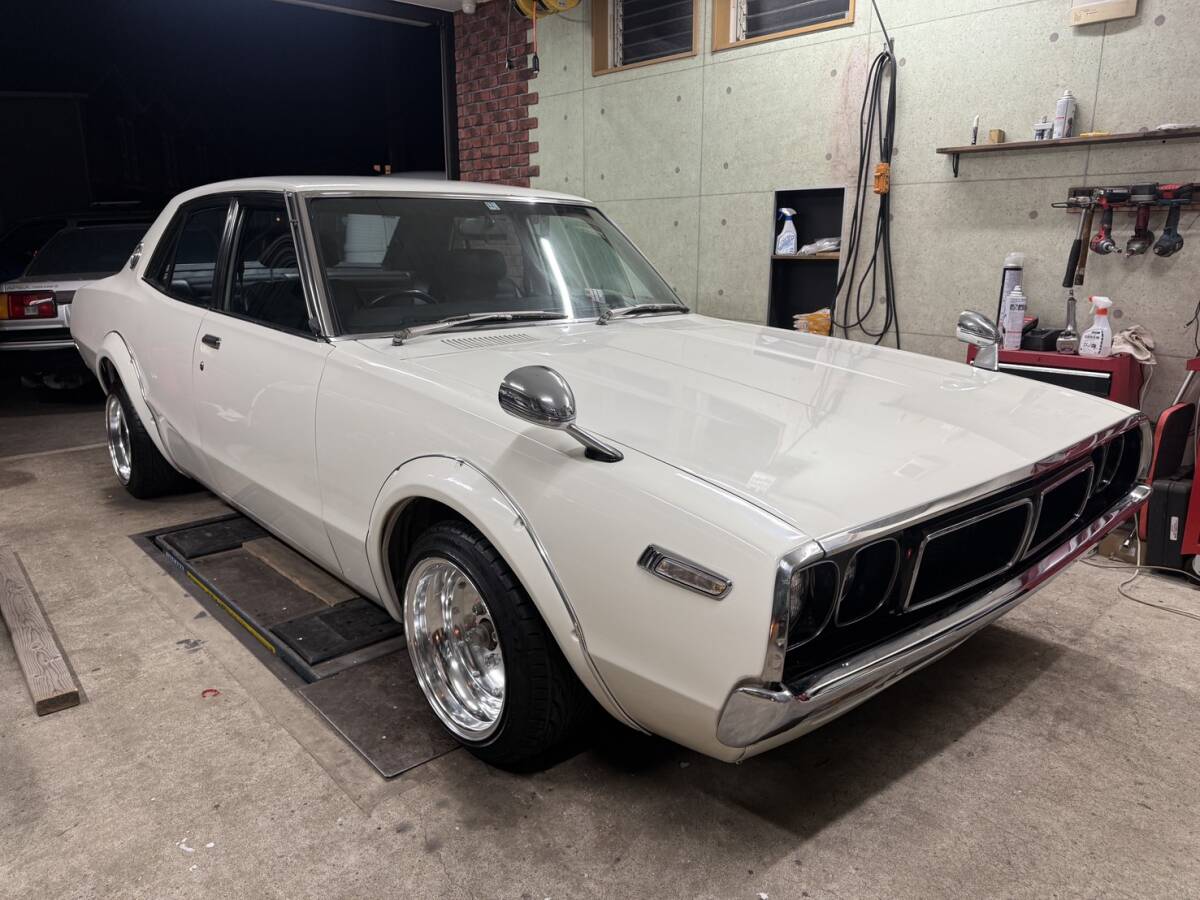 日産スカイライン ケンメリ GC110 実走行63,300km 車検2年付拍卖