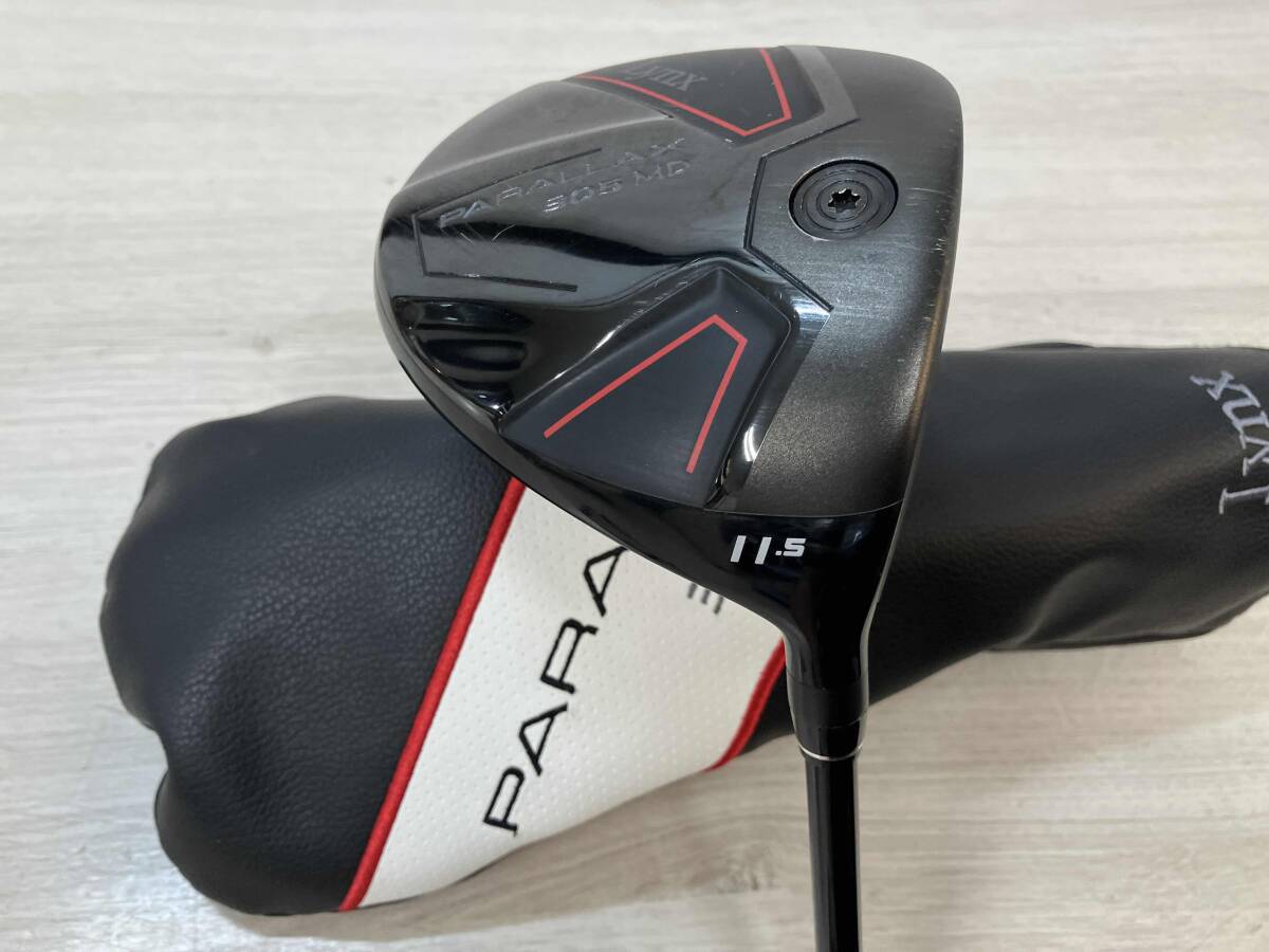 【ヘッドカバー付き】Lynx PARALLAX 305 MD ドライバー 11.5° POWER TUNEO 5 フレックスS拍卖