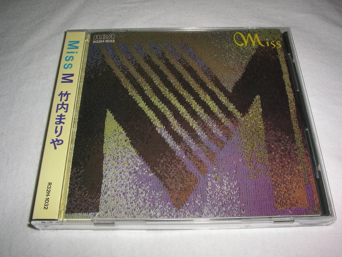 【R32H-1032】竹内まりや / Miss M 税表記帯 【折込帯】AOR CITY POP拍卖