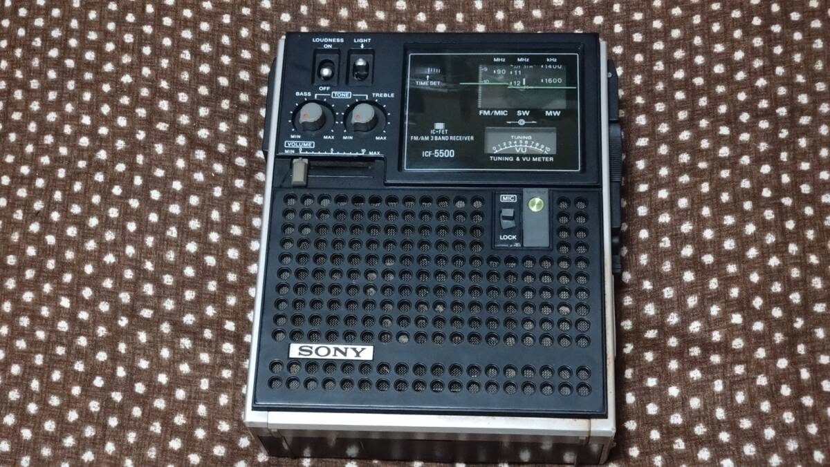 【ジャンク】ソニー スカイセンサー ICF-5500拍卖